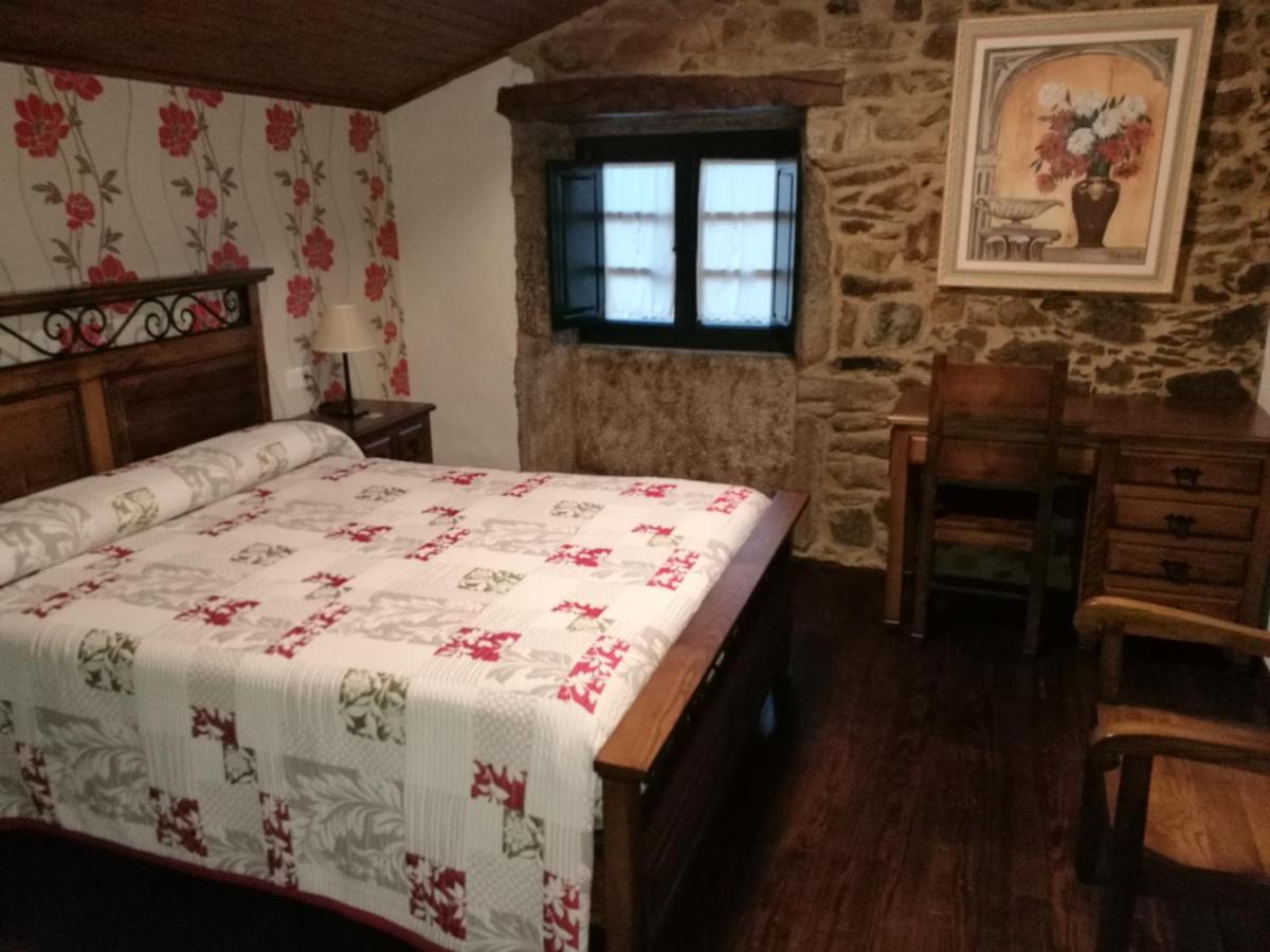 Casa De Los Somoza Melide Bagian luar foto