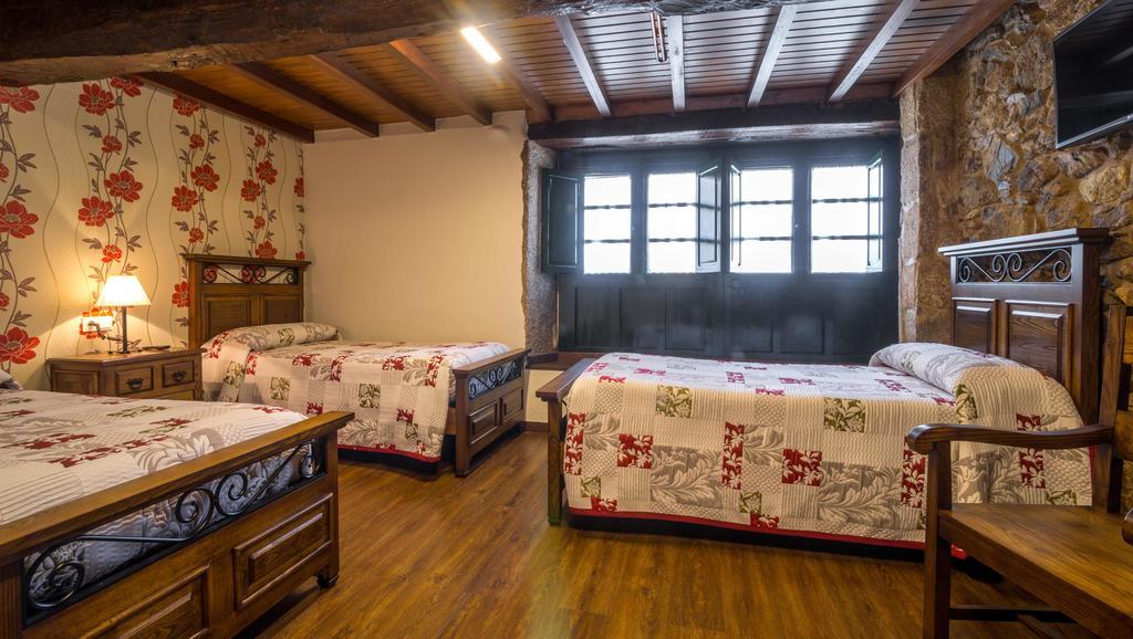 Casa De Los Somoza Melide Bagian luar foto